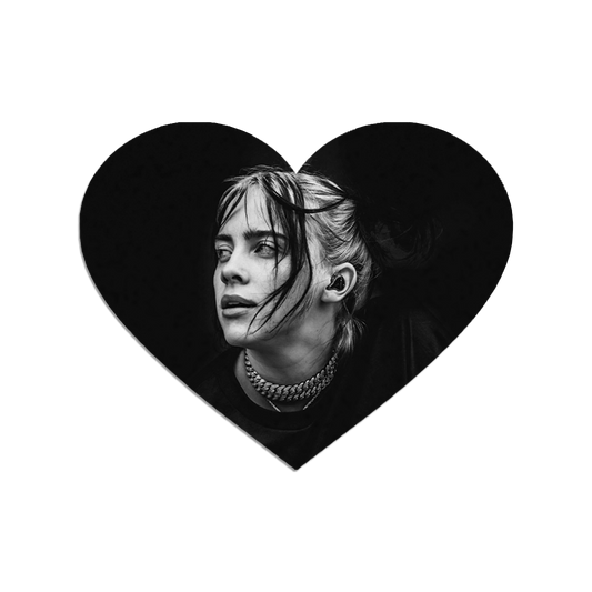 Billie Eilish Heart Sticker