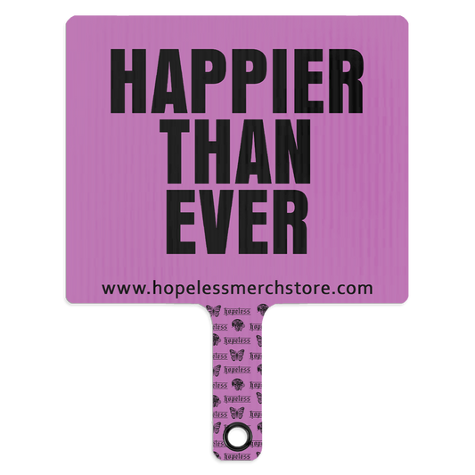 Happier Than Ever Paddle Fan