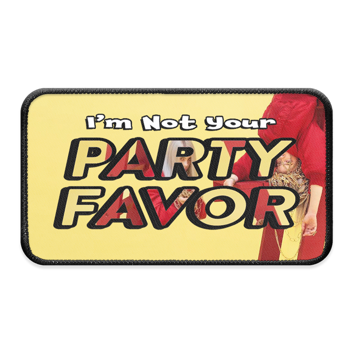 Party Favor XL Iron-on Patch