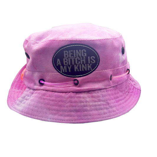 Being a Bitch is My Kink LED Bucket Hat