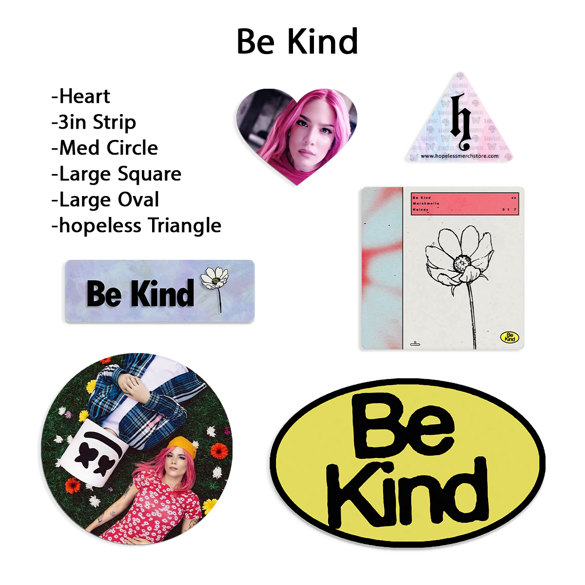 Be Kind Sticker Board Set