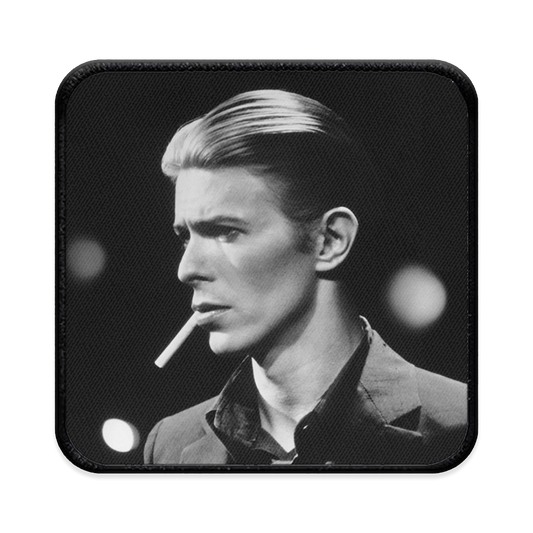 David Bowie Square Iron-on Patch