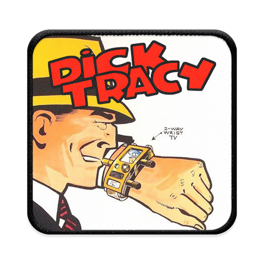 Dick Tracy Square Iron-on Patch