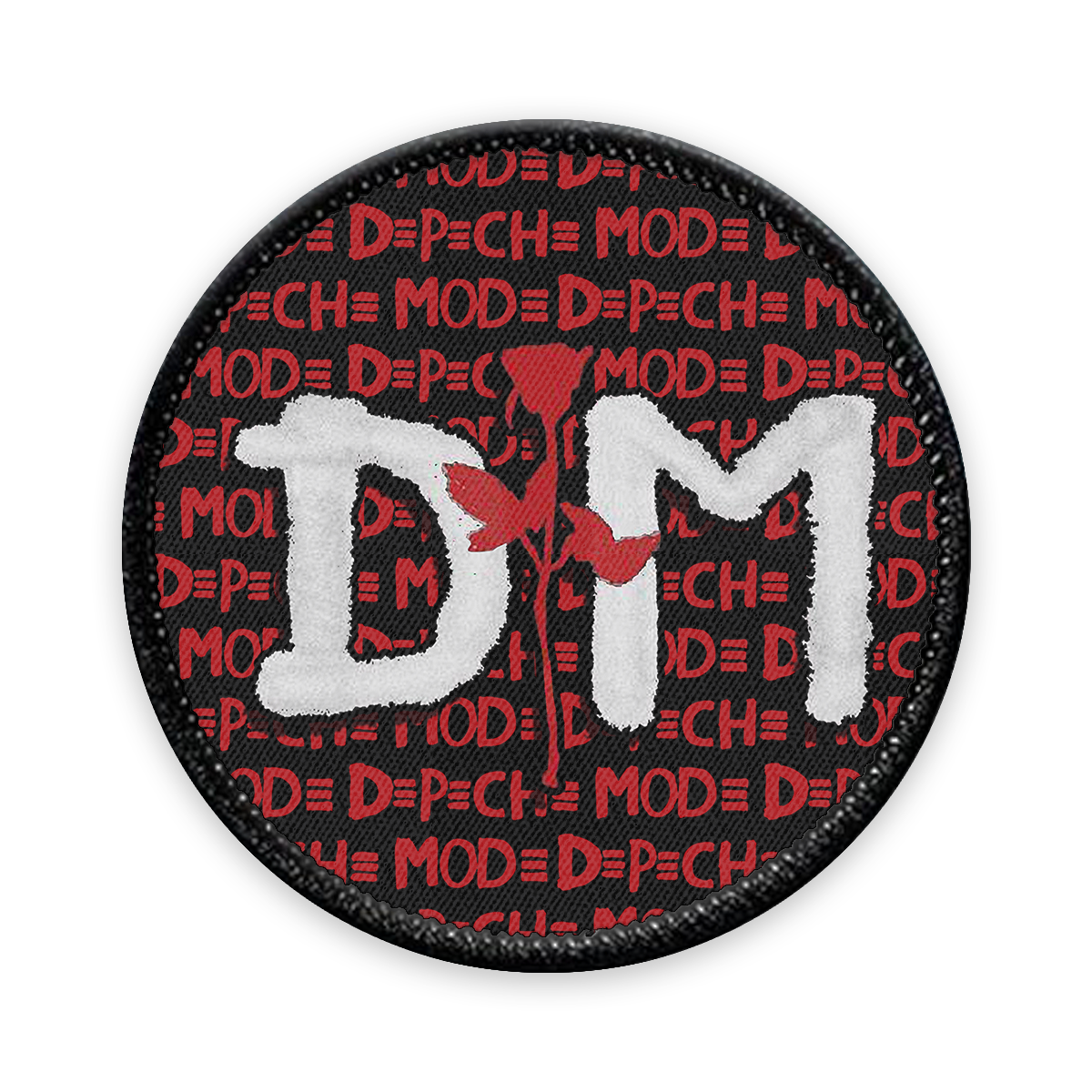 Depeche Mode Circle Iron-on Patch