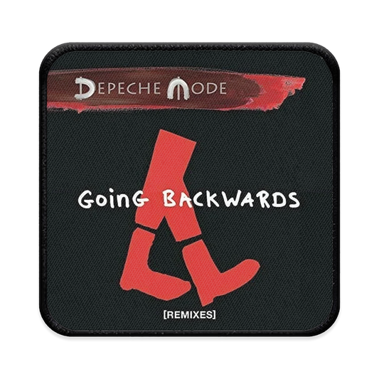 Going Backwards Square Iron-on Patch