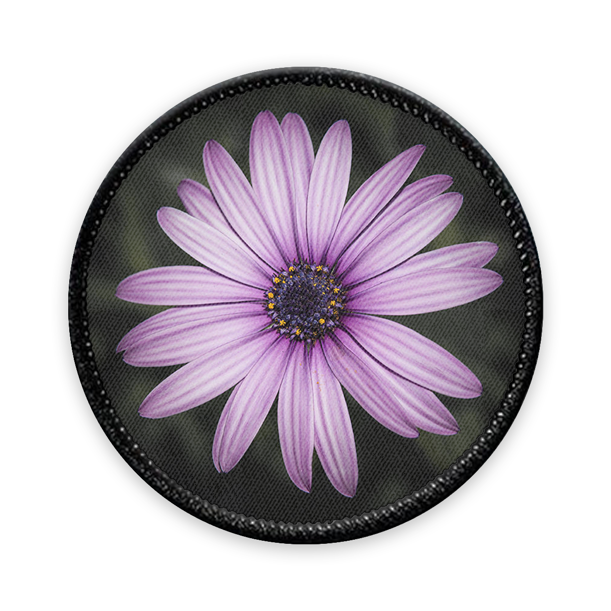 Daisy Circle Iron-on Patch