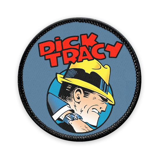 Dick Tracy Circle Iron-on Patch