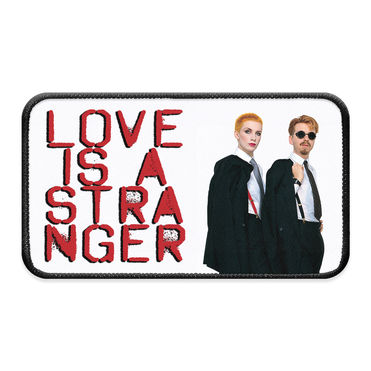 Love is a Stranger XL Iron-on Patch