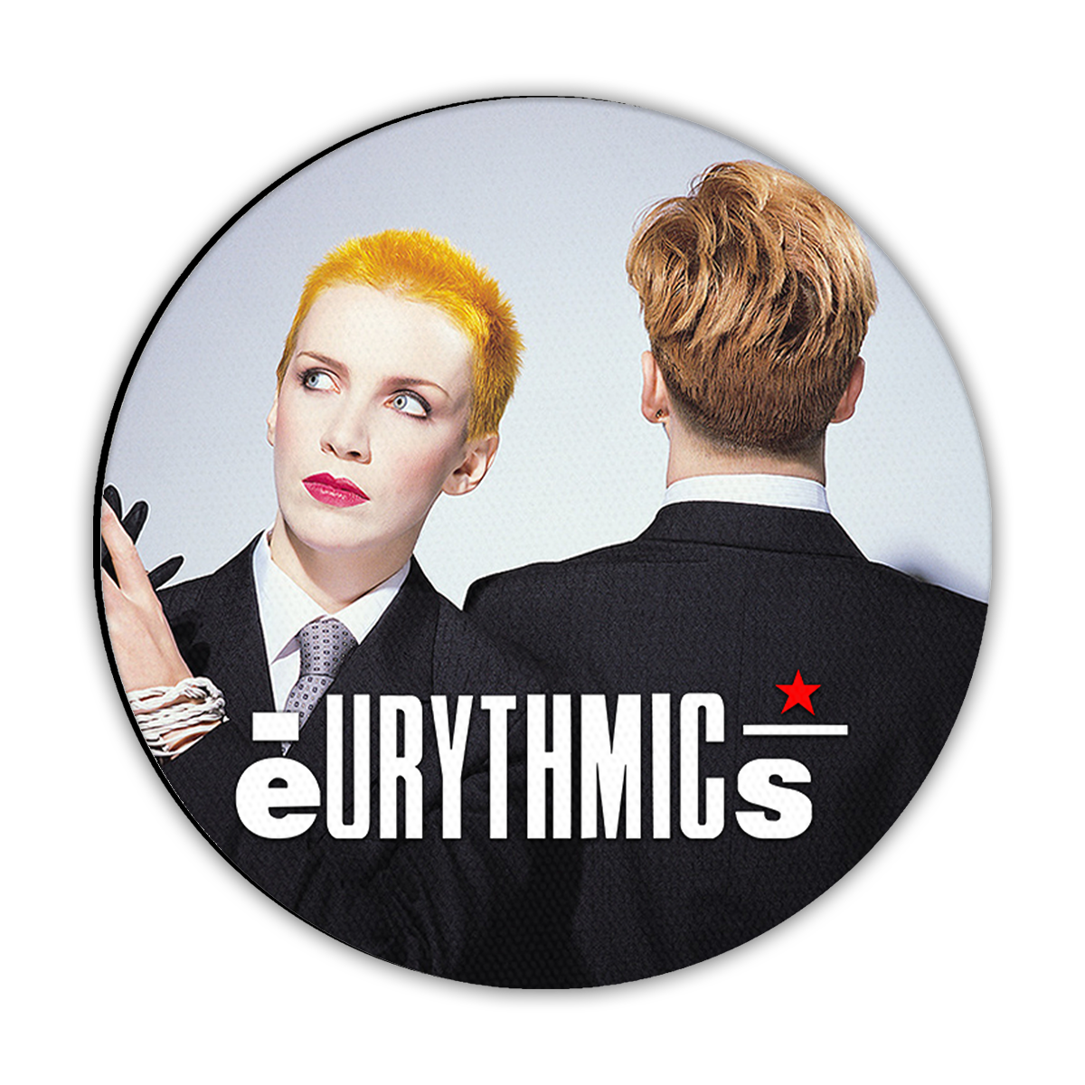 Eurythmics Circle Mousepad