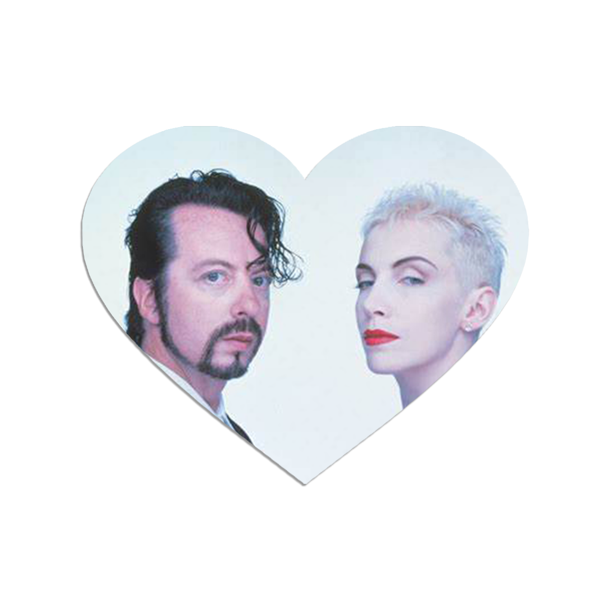 Eurythmics Heart Sticker