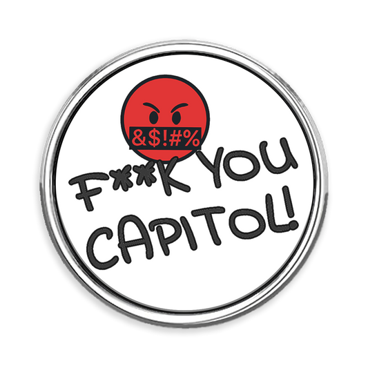 F**k Cap Lapel Pin