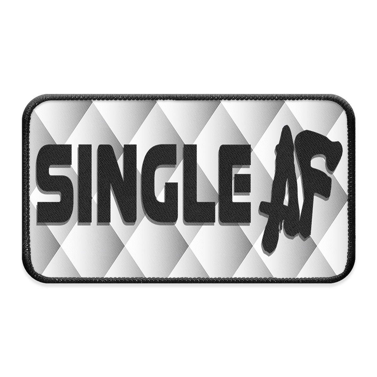 Single AF XL Iron-on Patch