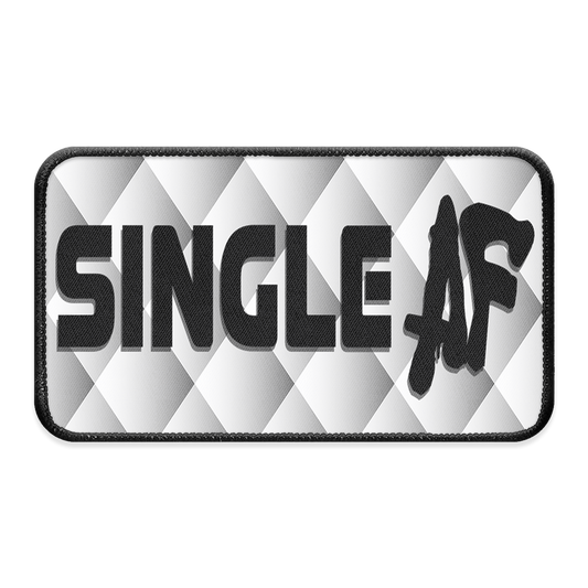 Single AF XL Iron-on Patch