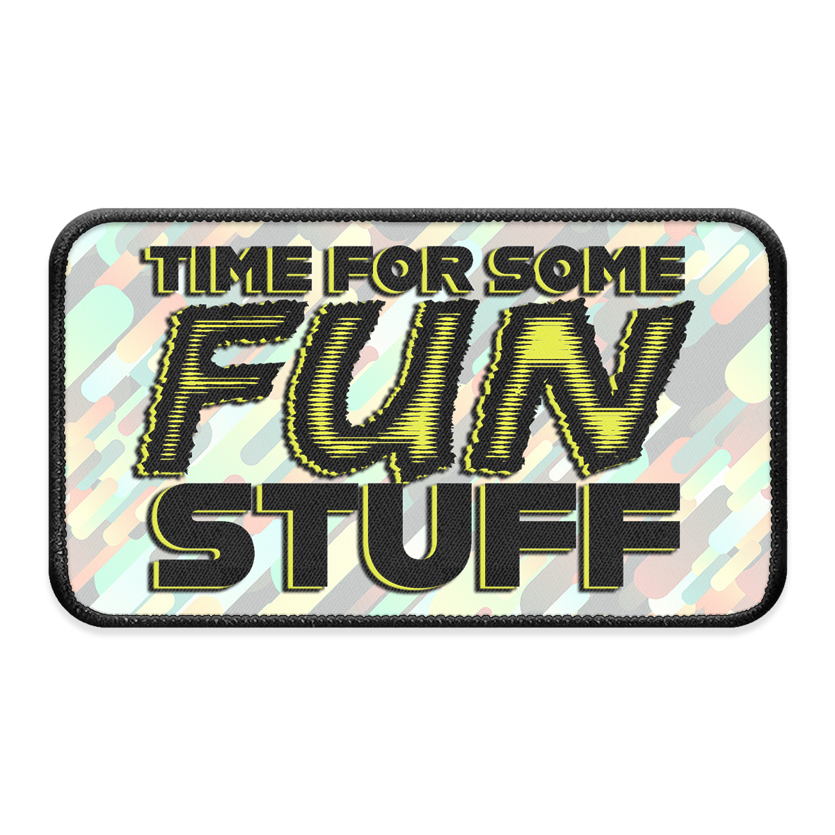 Fun Stuff XL Iron-on Patch