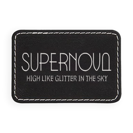 Supernova Engraved Patch