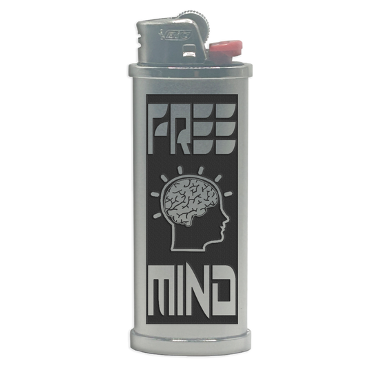 Free Mind Engraved Lighter