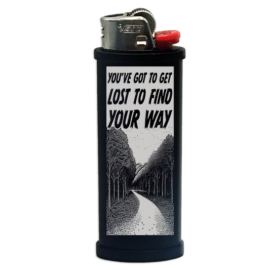 Get Lost Engraved Lighter