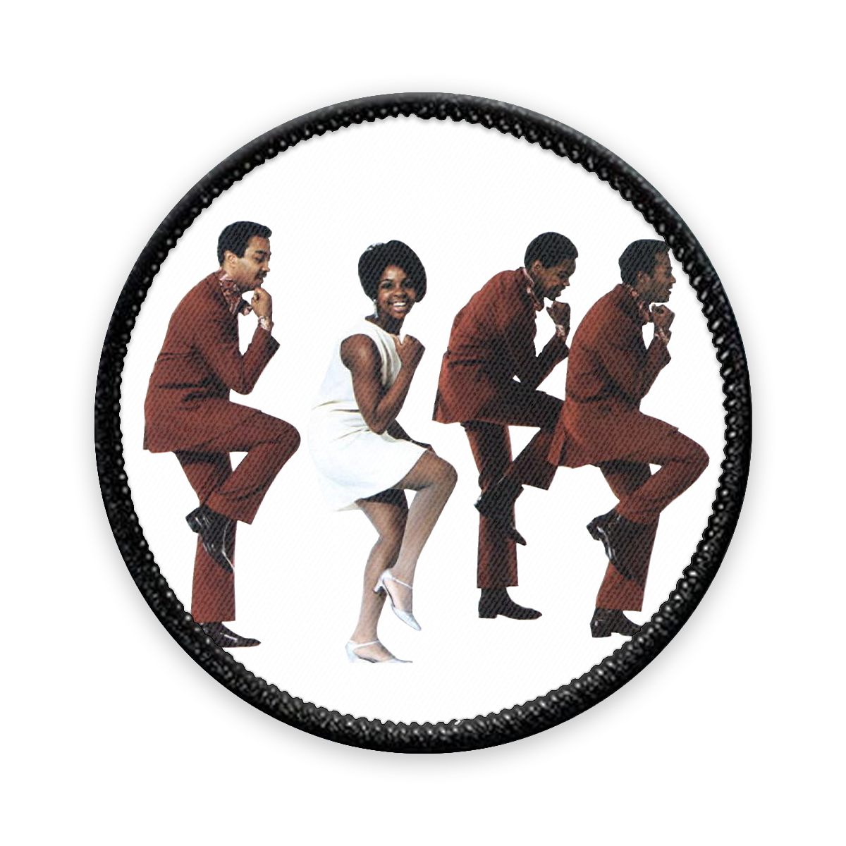 Gladys Knight and the Pips Circle Iron-on Patch