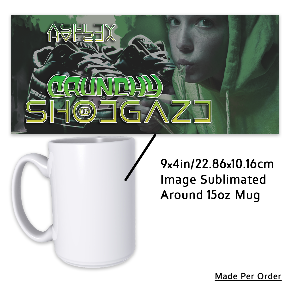 Crunchy Shoegaze 15oz Mug