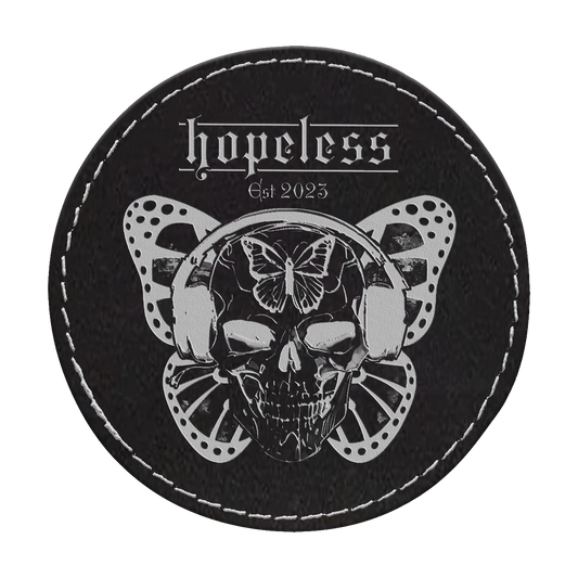 hopeless Circle Engraved Patch