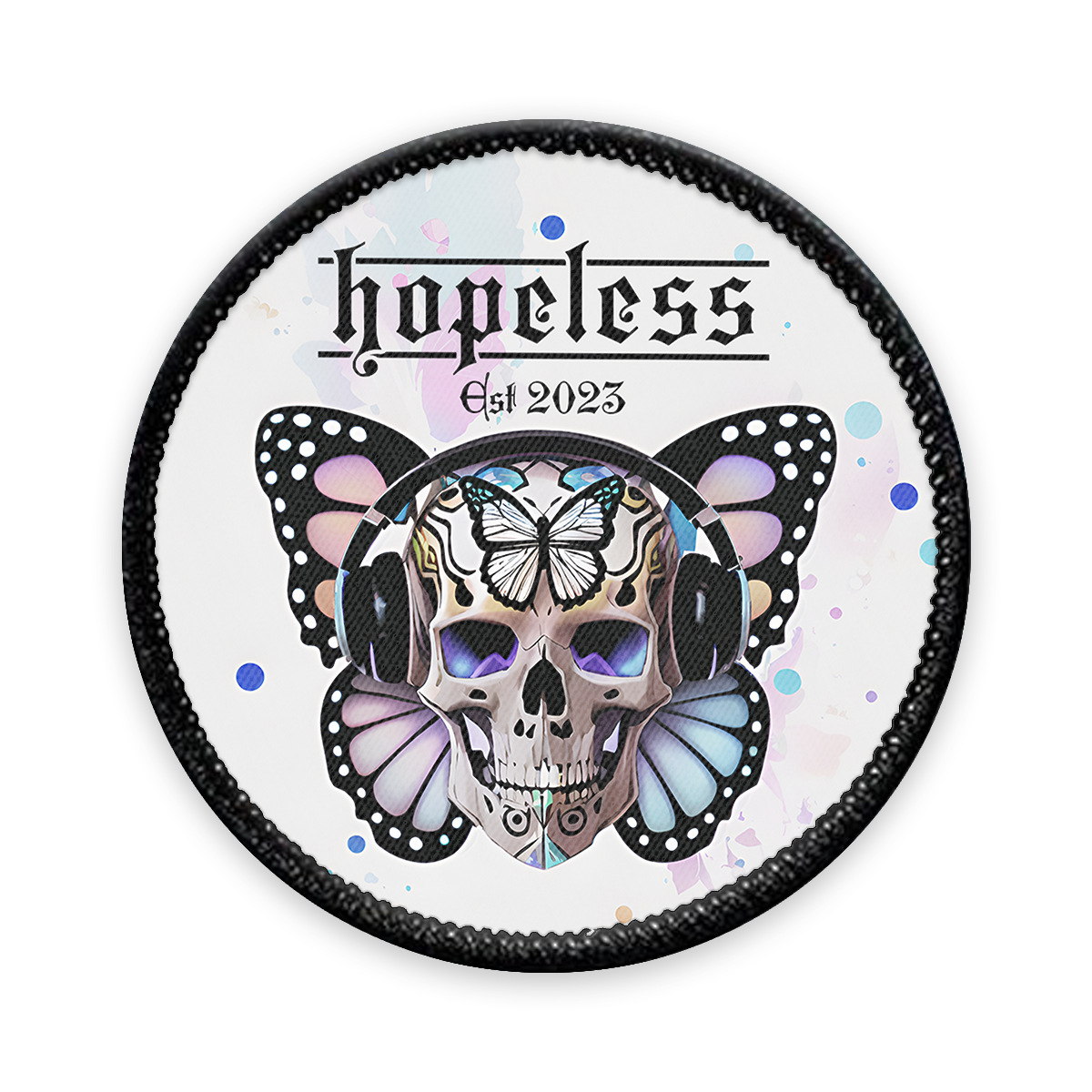 hopeless Circle Iron-on Patch