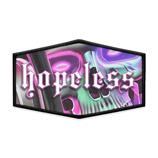 hopeless Hexagon Iron-on Patch