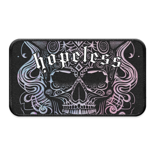 hopeless Ritual Skull XL Iron-on Patch