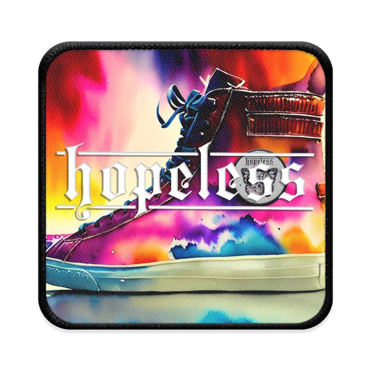 hopeless Shoegaze Square Iron-on Patch