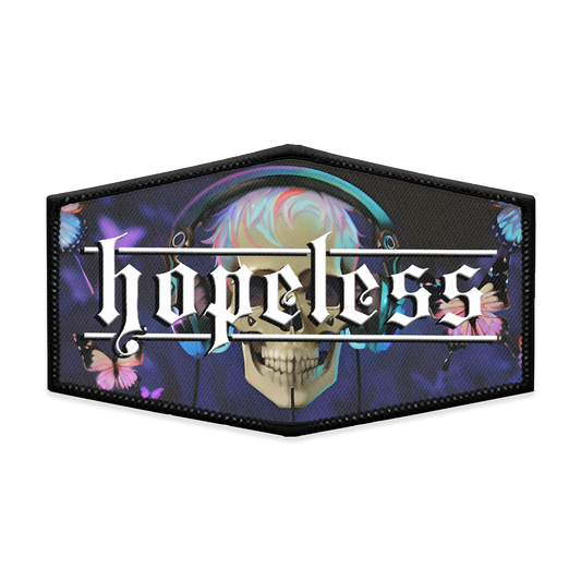 hopeless Hexagon Iron-on Patch