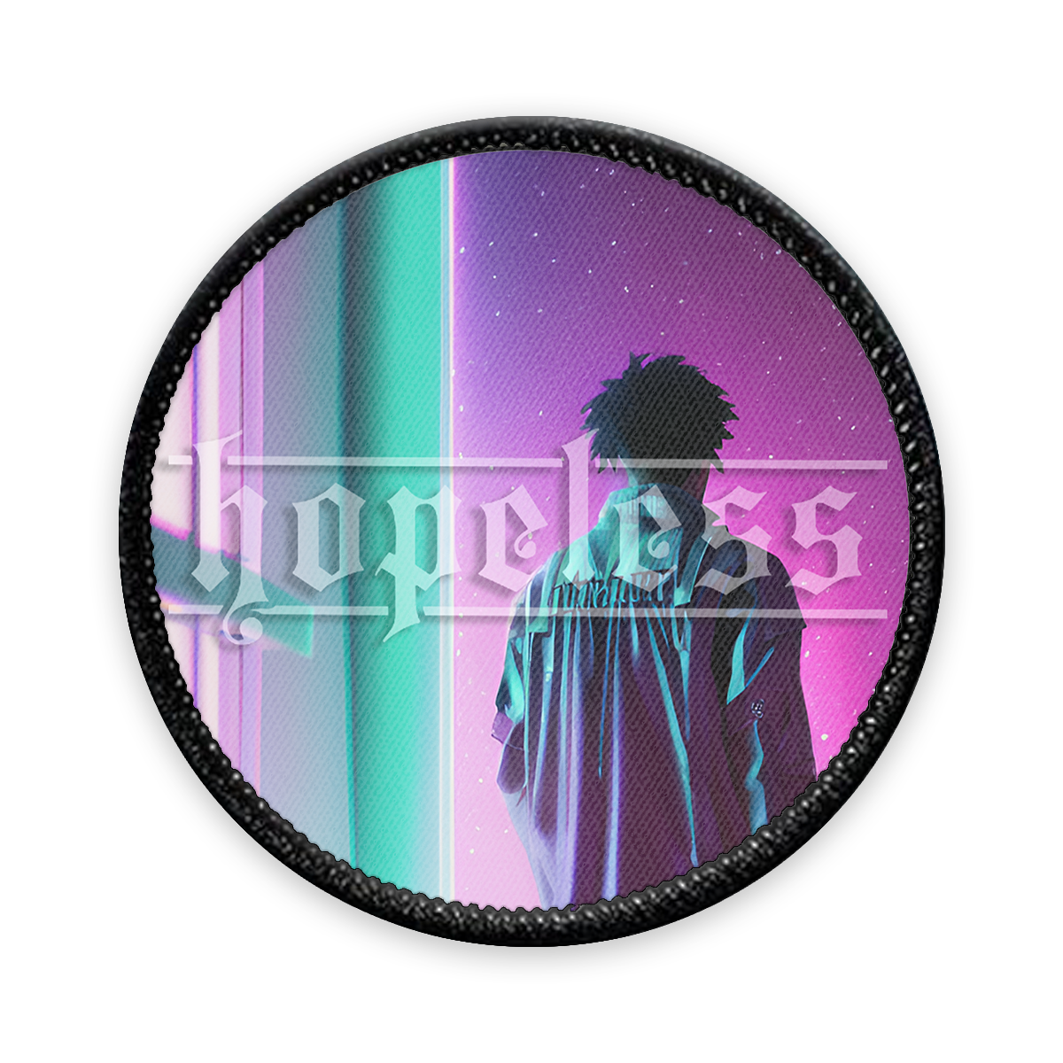 hopeless Stargaze Circle Iron-on Patch