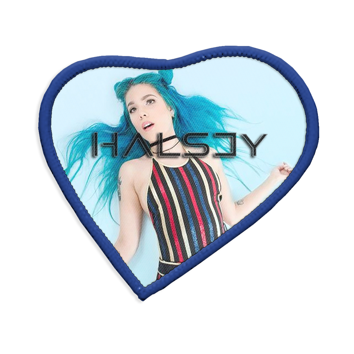 Halsey Heart Iron-on Patch