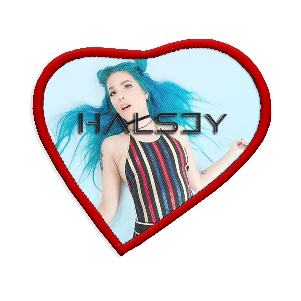 Halsey Heart Iron-on Patch