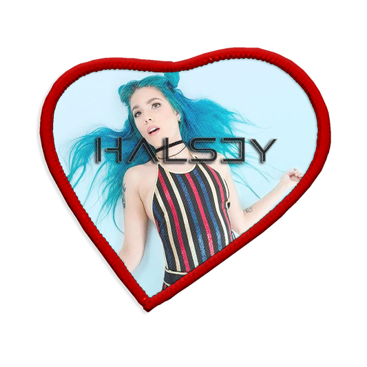 Halsey Heart Iron-on Patch