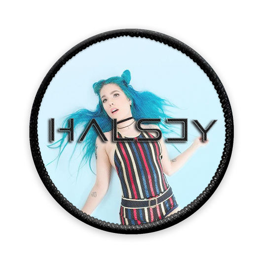 Halsey Circle Iron-on Patch