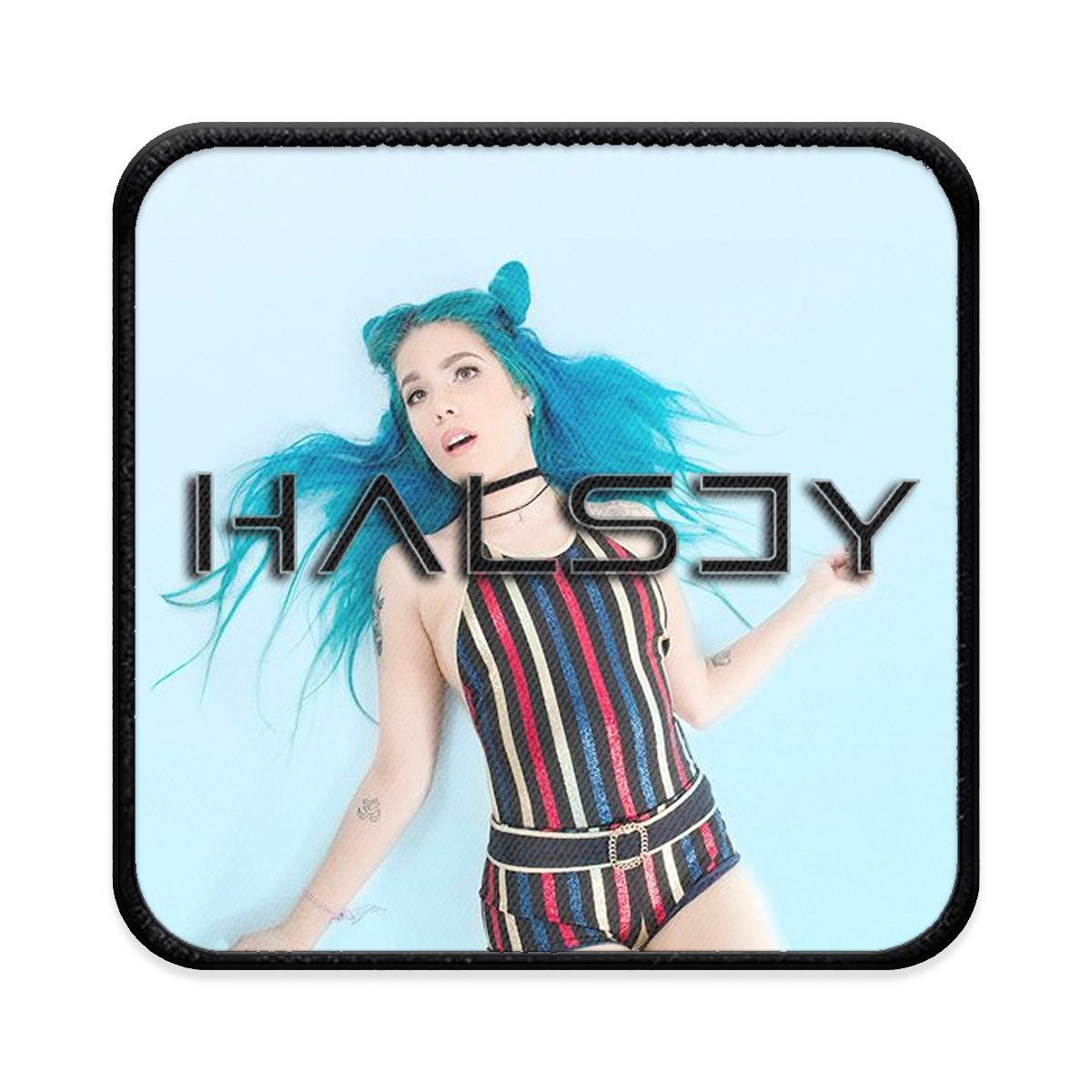 Halsey Square Iron-on Patch