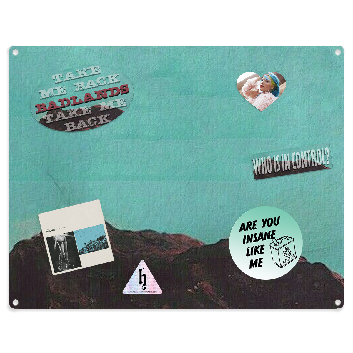 Badlands Sticker Board Set