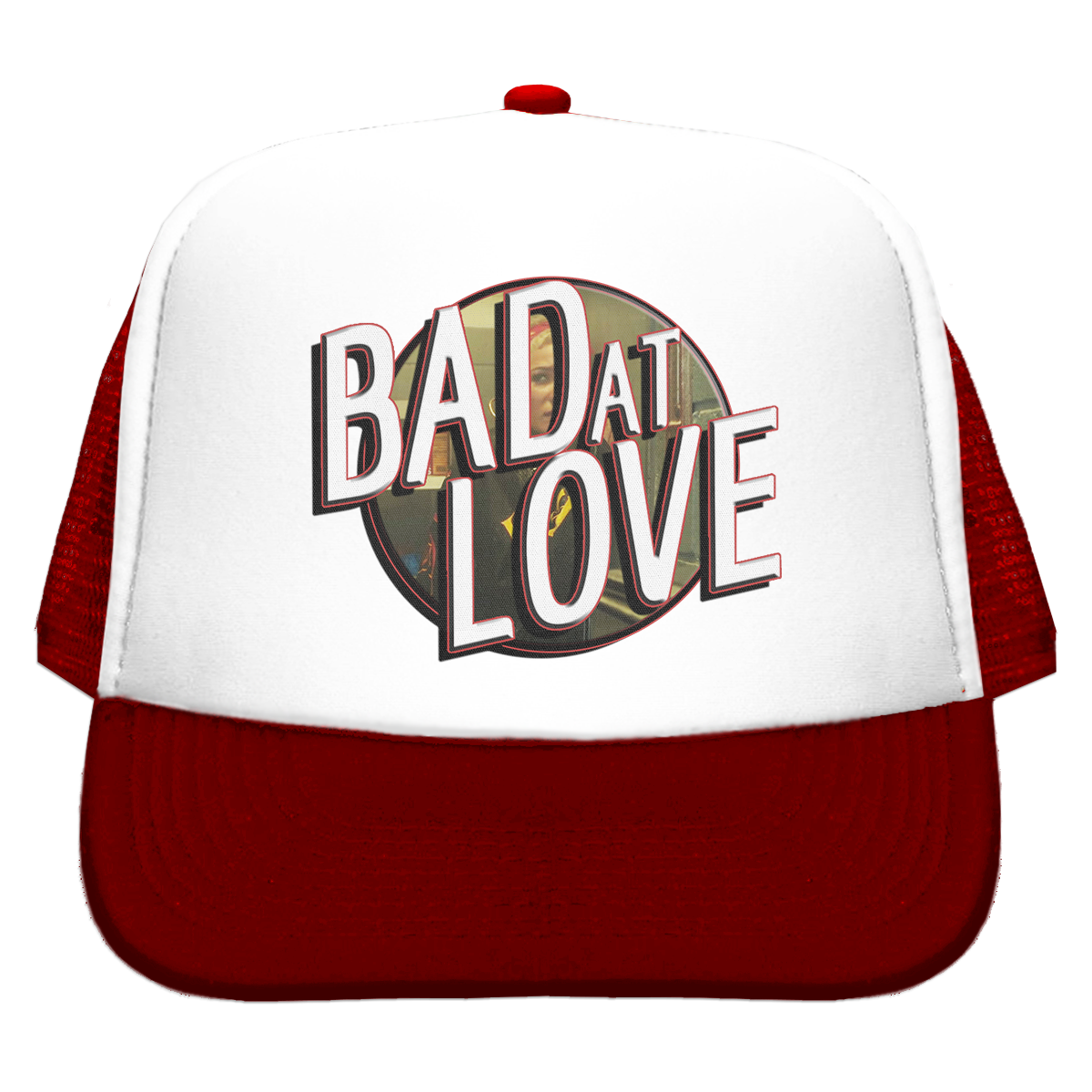 Bad at Love Trucker Cap