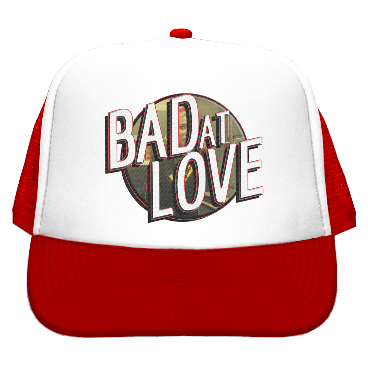 Bad at Love Trucker Cap