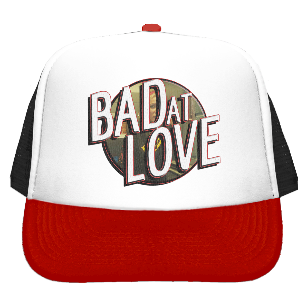 Bad at Love Trucker Cap