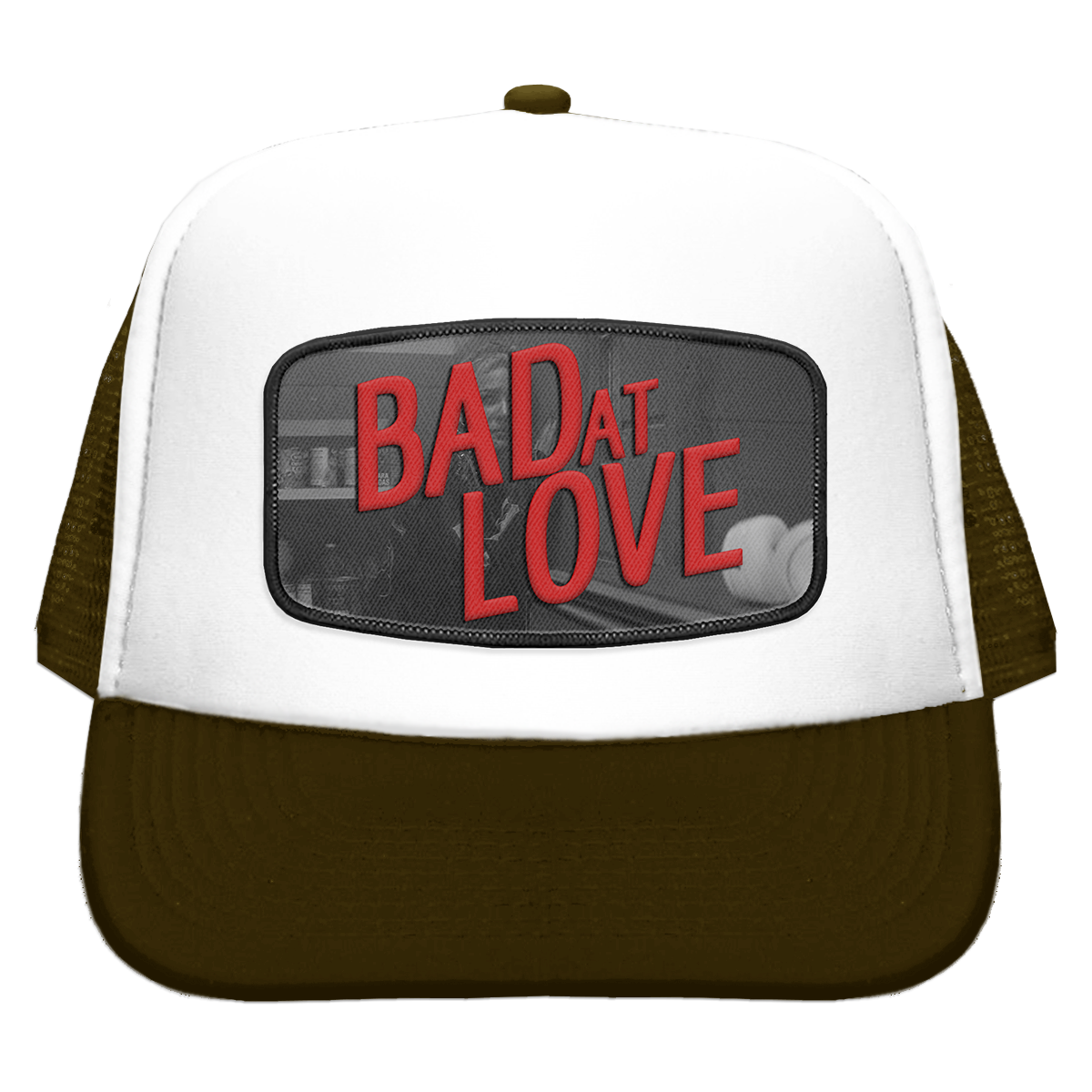 Bad at Love Trucker Cap