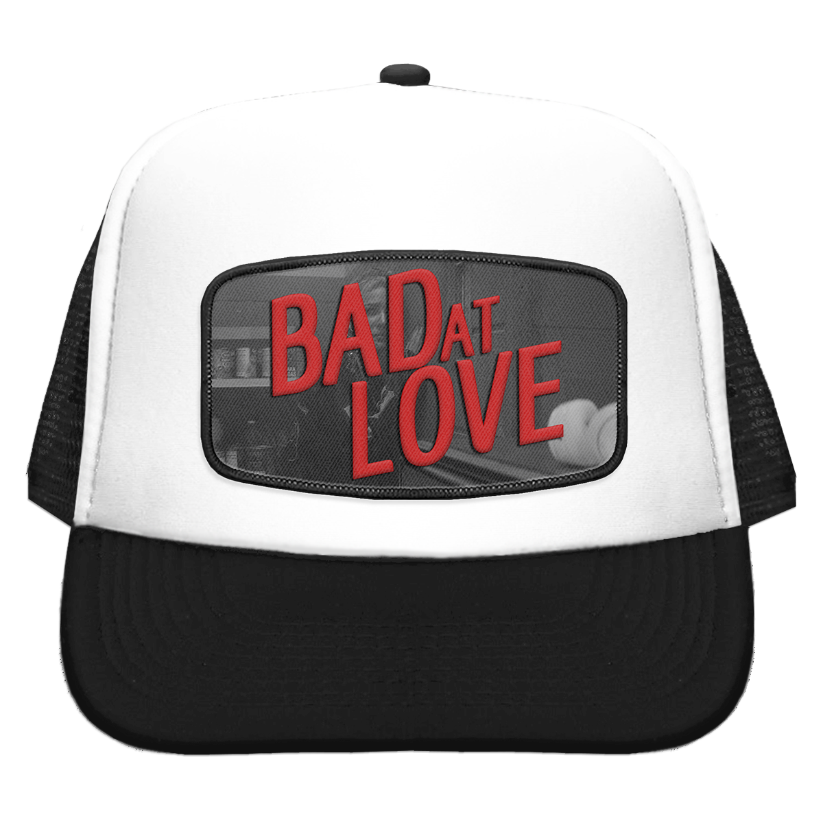 Bad at Love Trucker Cap