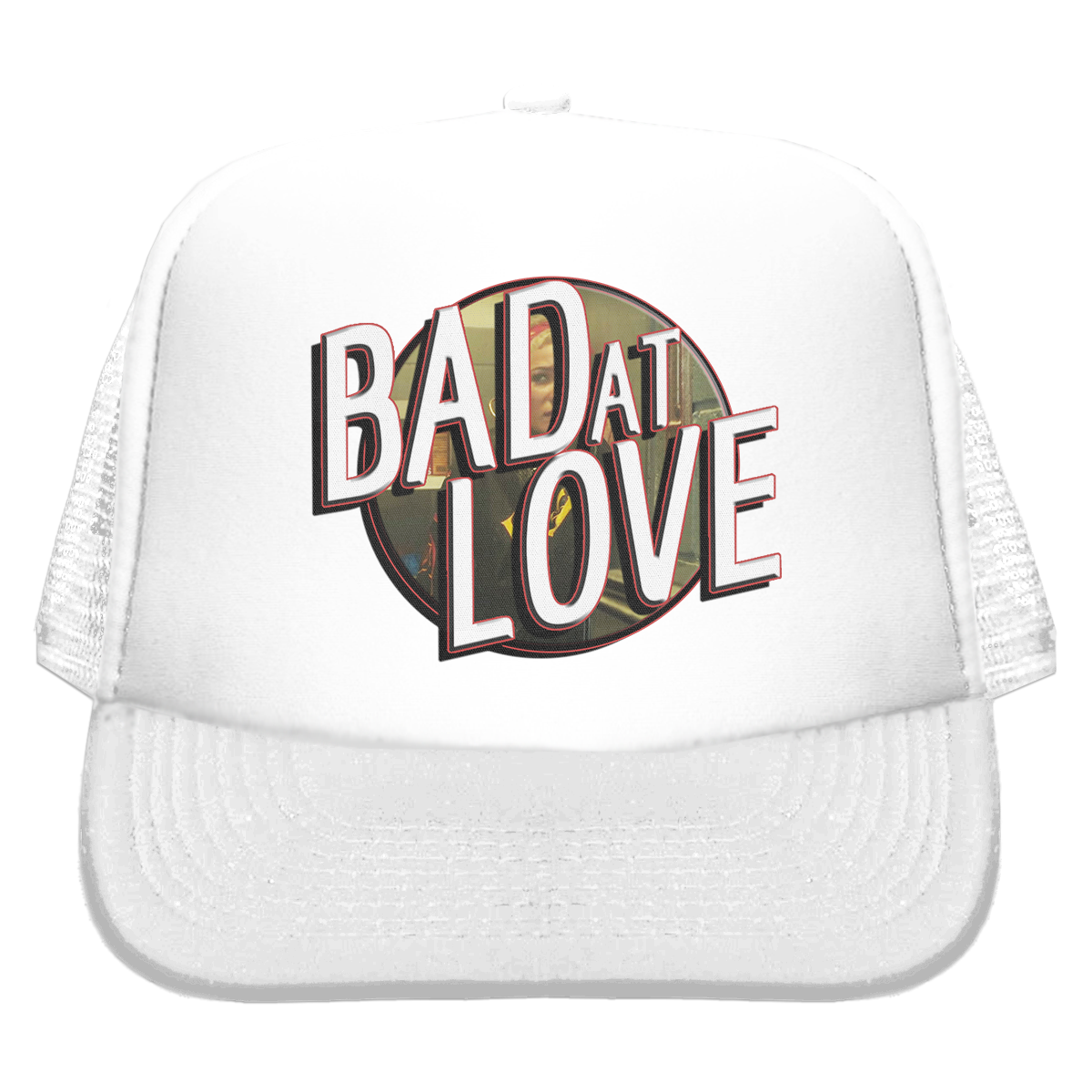 Bad at Love Trucker Cap