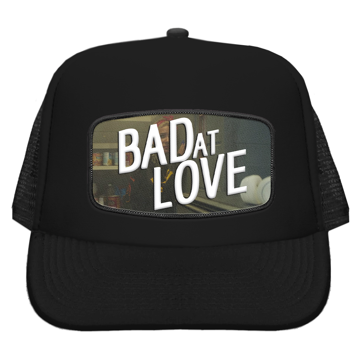 Bad at Love Trucker Cap