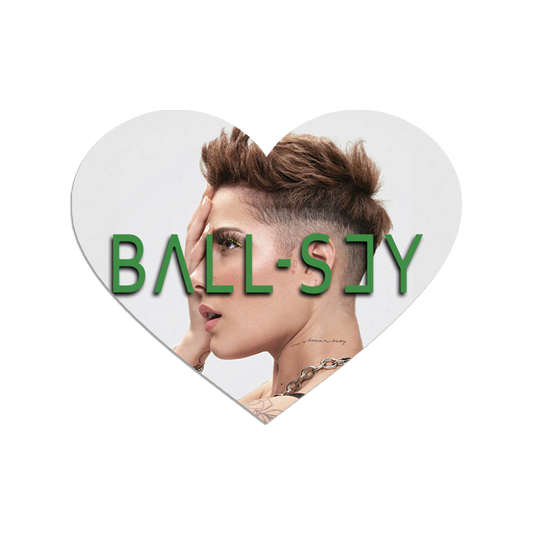 Ball-sey Heart Sticker