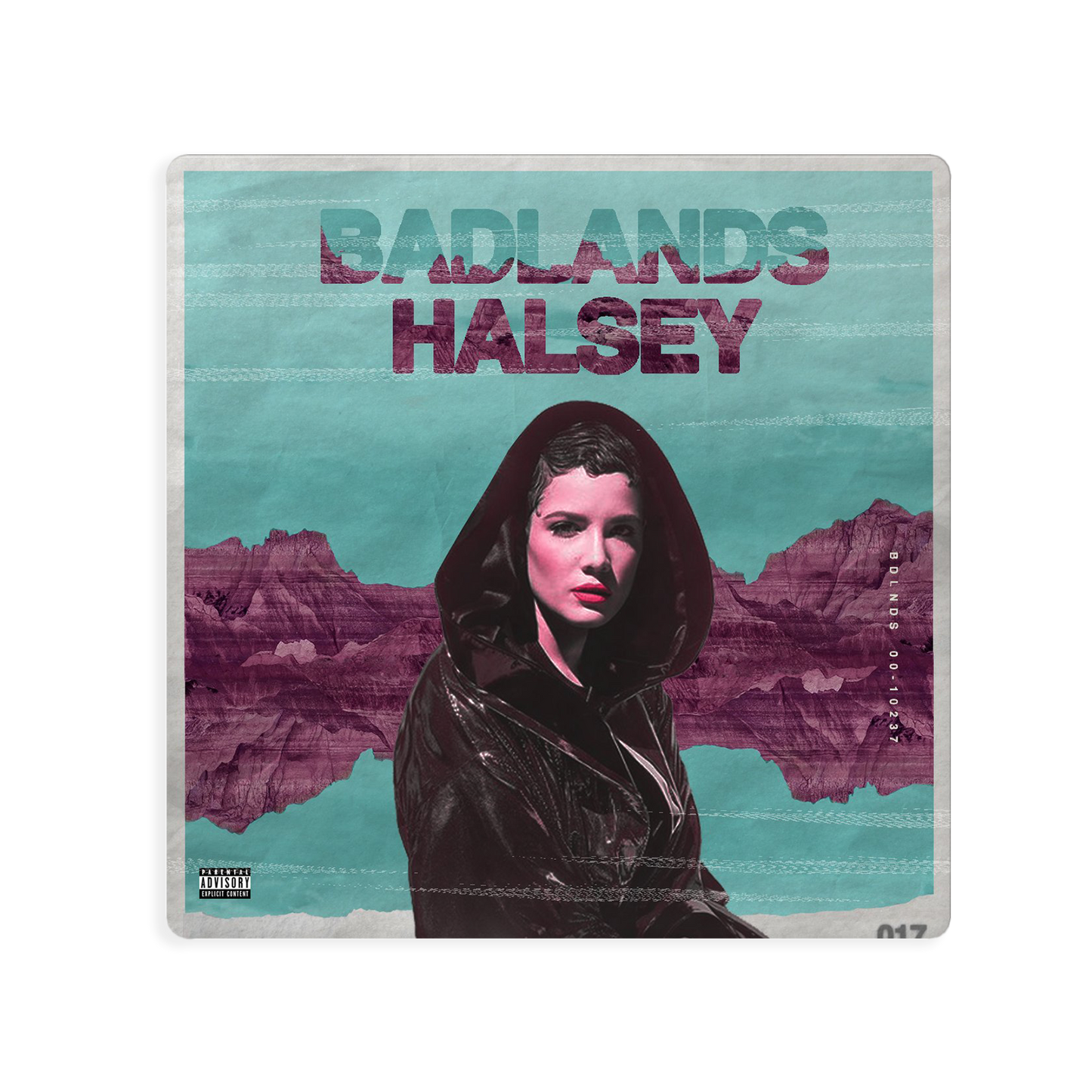 Badlands Square Sticker