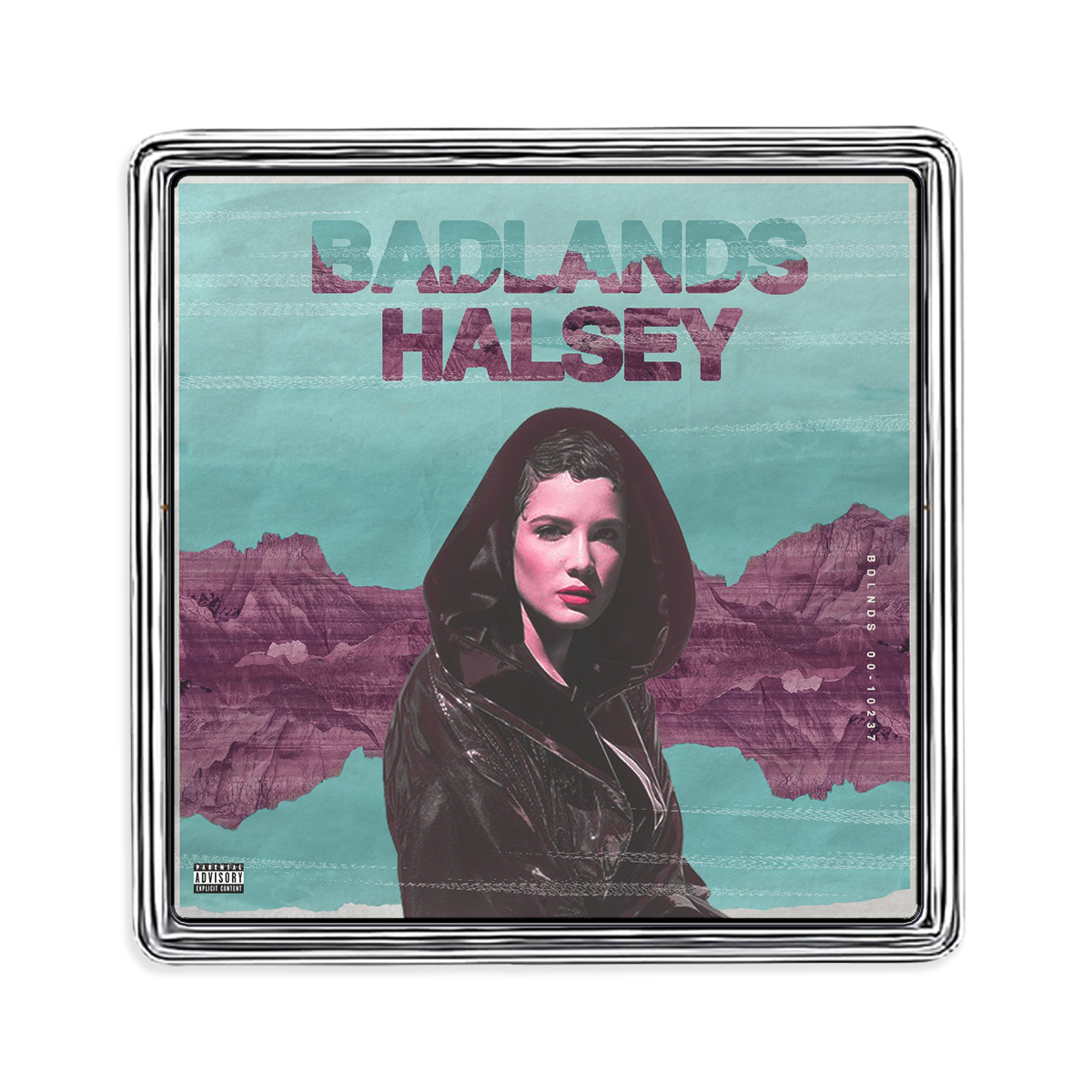 Badlands Square Lapel Pin