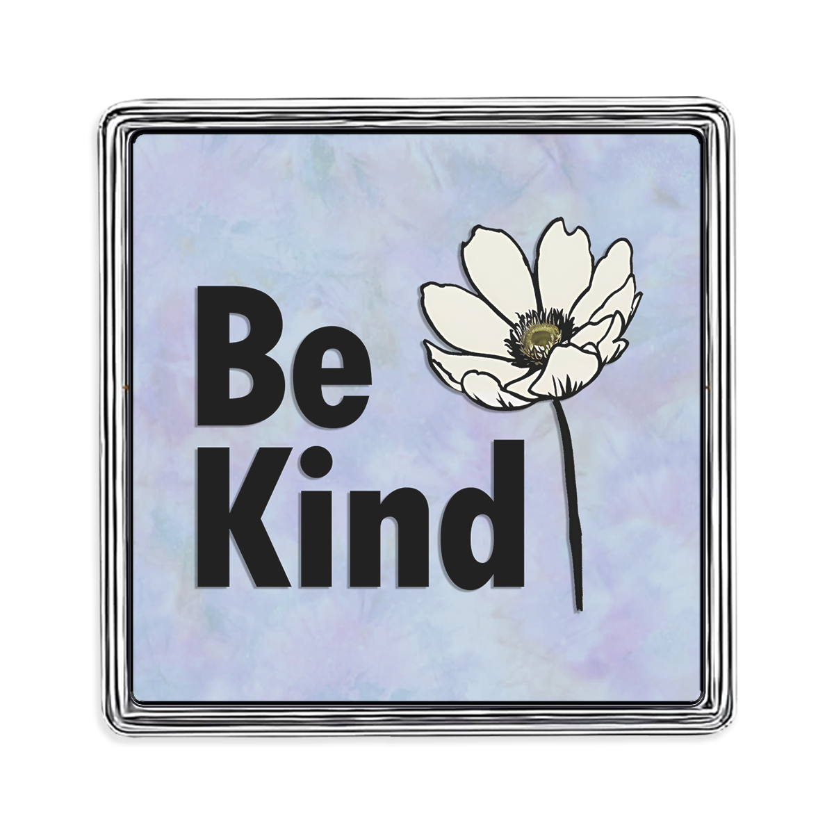 Be Kind Square Lapel Pin