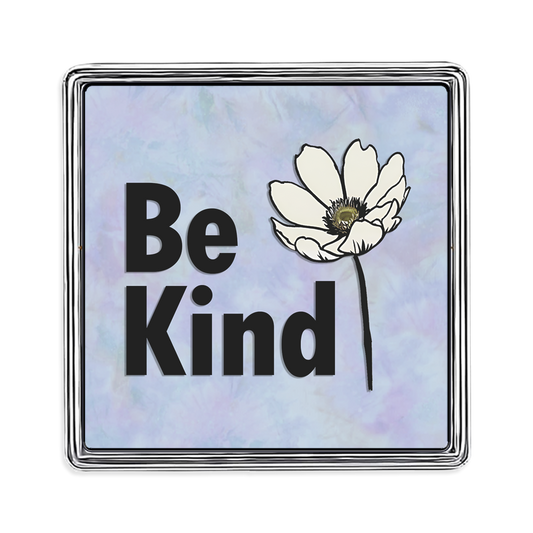 Be Kind Square Lapel Pin