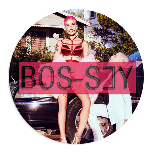 Bos-sey Circle Sticker