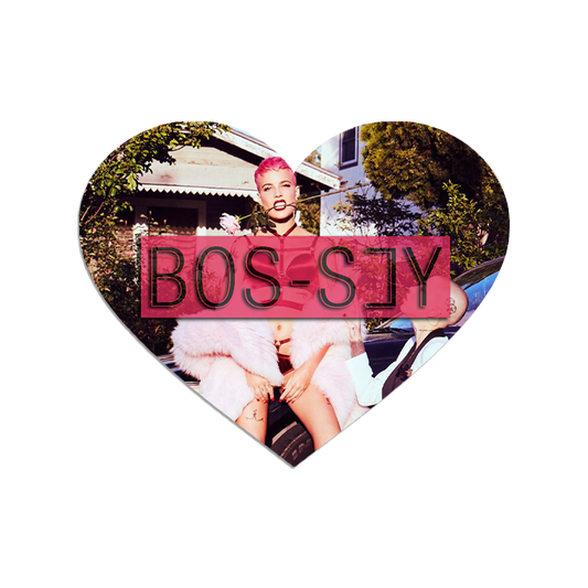 Bos-sey Heart Sticker